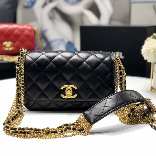 Chanel Womens Bags Crossbody Bag Flap Bag