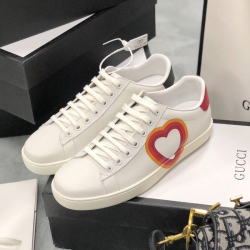 Gucci Womens Shoes Fashion Sneakers Lace-Up Luxury Brand Women's Ace Embroidered Sneaker with Original Box
