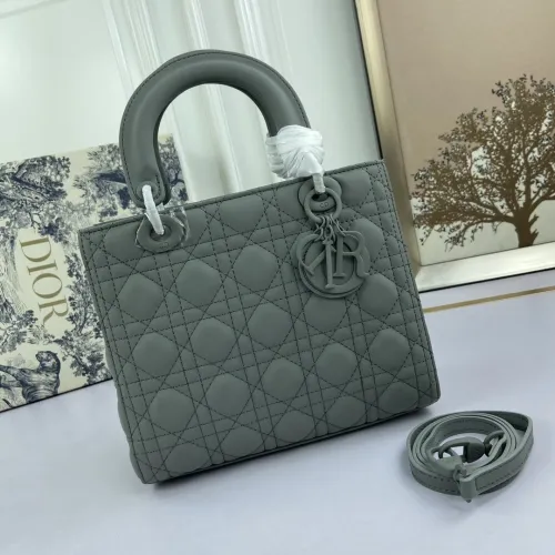 Dior Womens Bag MEDIUM LADY DIOR BAG M0565SLOI_M989