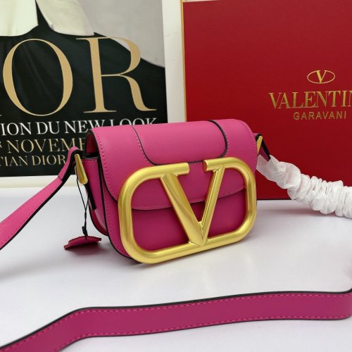Valentino Womens Bags Crossbody Bag Luxury Brand SMALL SUPERVEE CROSSBODY CALFSKIN BAG VW2B0G45ZXL55U with Original Box
