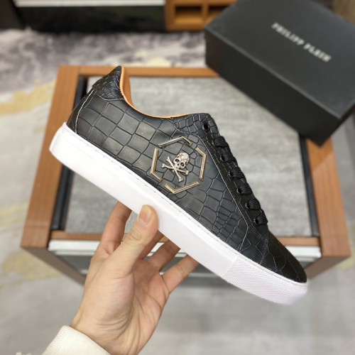 Philipp Plein Men Shoes Low Top Sneaker Fashion Design Luxury Brand