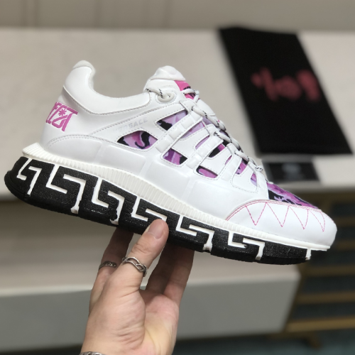 Versace Women Shoes Fashion Design Luxury Brand TRIGRECA SNEAKERS DST539G-1A00846_6W310 with Original Box