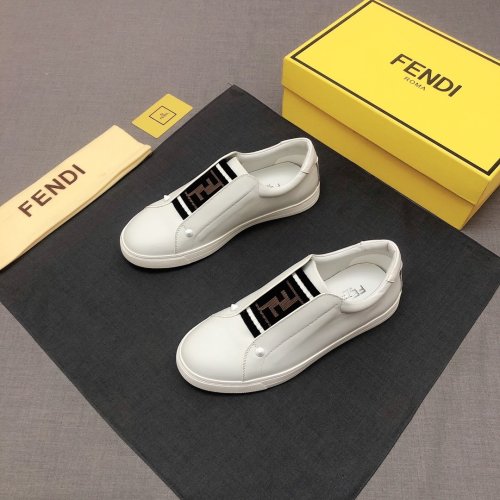 Fendi Mens Shoes Fashion Sneakers Luxury Brand Casual Shoes for Men with Original Box