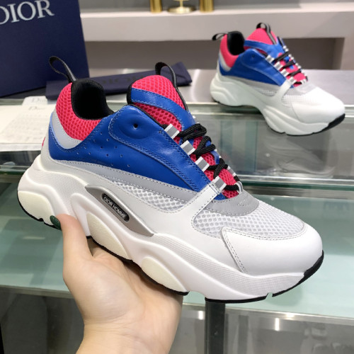 Dior Mens Shoes Sneakers Luxury Brand Breathable Design B22 SNEAKER with Original Box