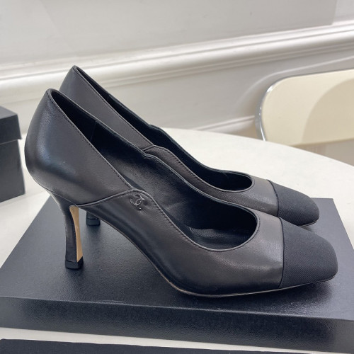 Chanel Womens Shoes Pumps Sandals Luxury Brand Design with Original Box Women Slippers 8cm Heel Pumps