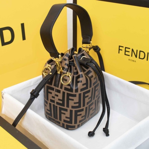 Fendi Womens Bag MON TRESOR Mini Bag Luxury Brand with Original Box