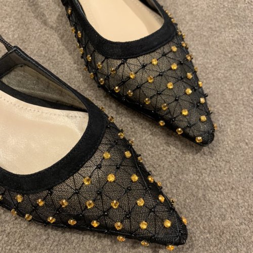 Dior Womens Shoes J'Adior Slingback Ballerina Flat 1.5CM