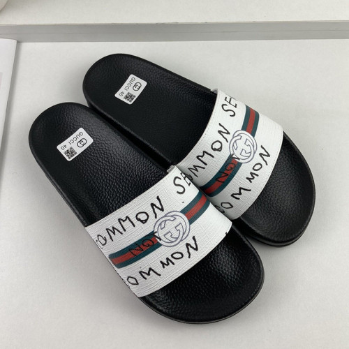Gucci Mens Shoes Sandals Slides Slippers Luxury Brand Thick Sole Design with Original Box