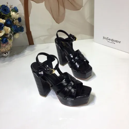 Saint Laurent YSL Womens Shoes BIANCA SANDALS 12cm