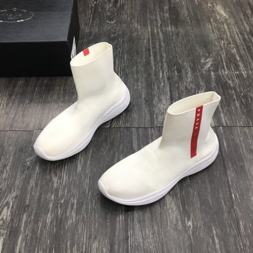 Prada Men Shoes Luxury Brand Sneakers