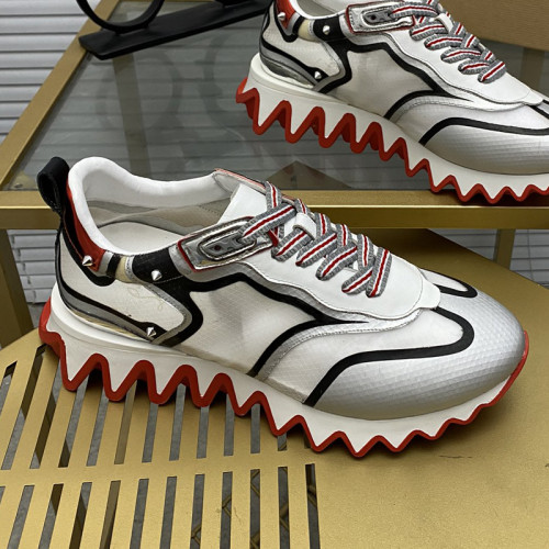 Christian Louboutin Mens Shoes Sneakers Luxury Brand Red Bottom Design Sports Footwears