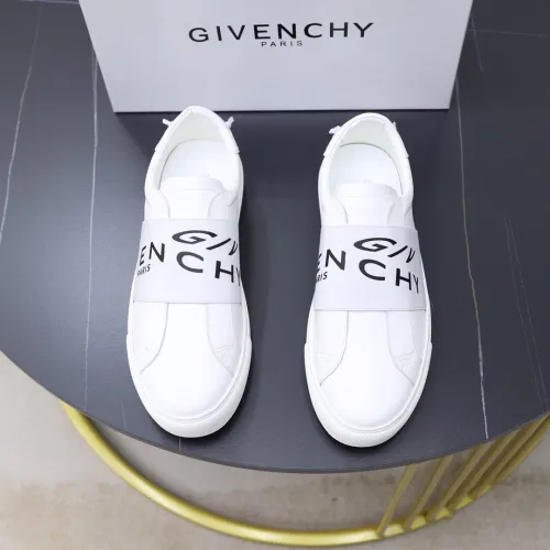Givenchy Men Shoes Fashion Type Luxury Brand GIVENCHY SNEAKERS IN LEATHER WITH LATEX BAND with Original Box