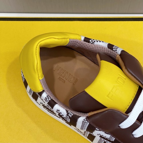 Fendi Mens Shoes Fashion Sneakers Luxury Brand Casual Shoes for Men with Original Box