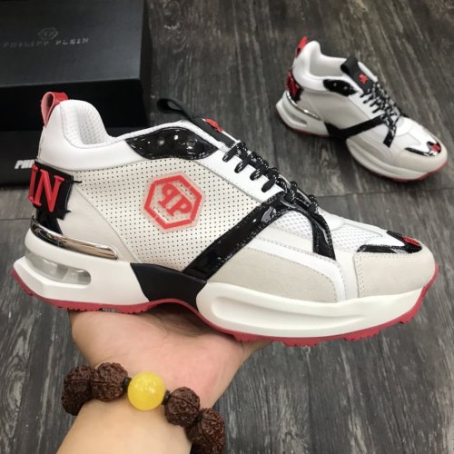 Philipp Plein Men Shoes Low Top Sneaker Fashion Design Luxury Brand