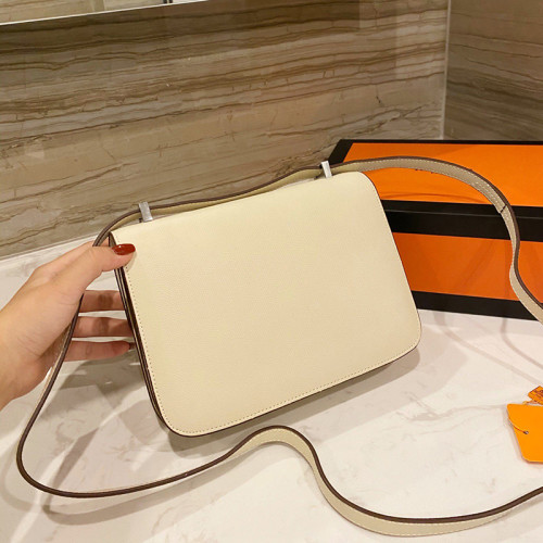 Hermes Womens Bags Crossbody Shoulder Bags Luxury Brand Fashion Hermès Constance Epsom Women Bag