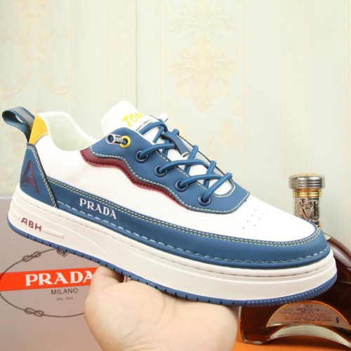 Prada Mens Shoes Sneakers Casual Shoes for Men Luxury Brand Breathable Fashion Sneakers with Original Box