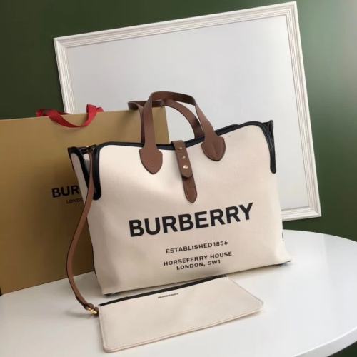 Burberry Womens Bag The Medium Soft Cotton Canvas Belt Bag