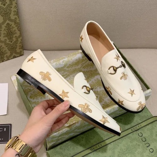 Gucci Womens Shoes Casual Design Loafers Leather Luxury Brand loafer with Original Box