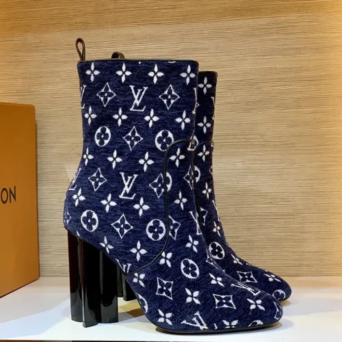 Louis Vuitton Womens Shoes Fashion Ankle Boots Luxury Brand SILHOUETTE ANKLE BOOT with Original Box 1A9PY6