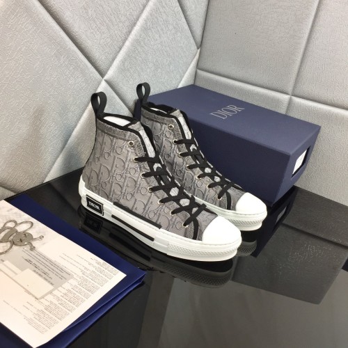 Dior Men Shoes Sneakers Casual Luxury Brand B23 Low-Top Sneaker with Original Box