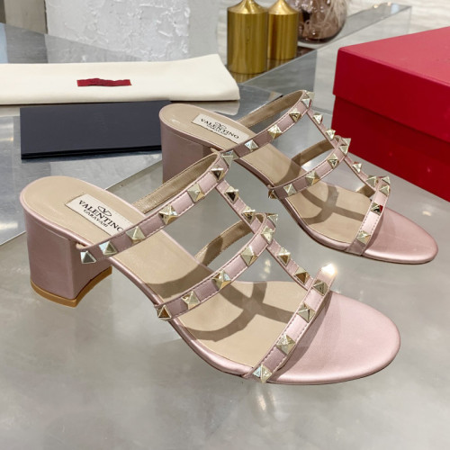 Valentino Women Shoes Mule Flip Flop Sandals ROMAN STUD SLIDE SANDAL IN QUILTED NAPPA with Original Box Luxury Brand
