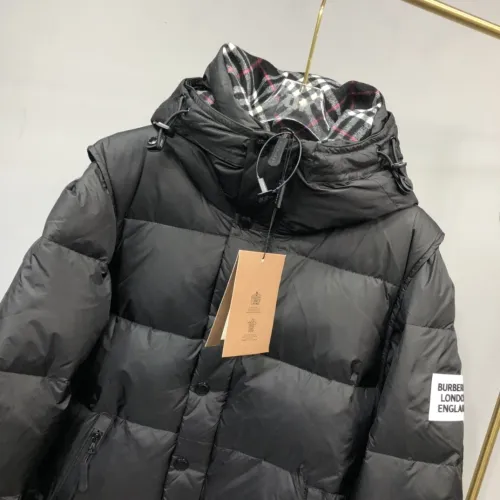 Burberry Design Mens Womens Winter Windprood Down Jackets Keep Warm 90% White Duck Down