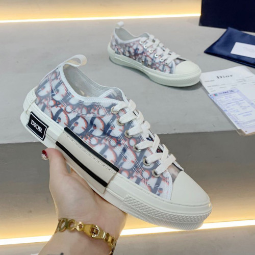 Dior Men Shoes Sneakers Casual Luxury Brand B23 Low-Top Sneaker with Original Box