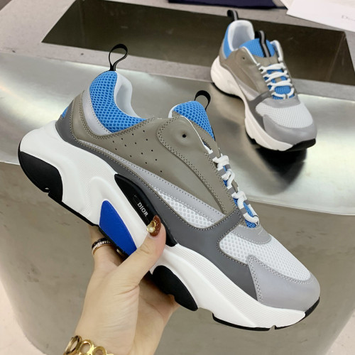 Dior Mens Shoes Sneakers Luxury Brand Breathable Design B22 SNEAKER with Original Box