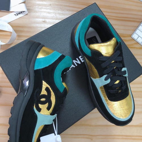Chanel Mens Shoes Sneakers Luxury Brand Sports Shoes Breathable Design with Original Box