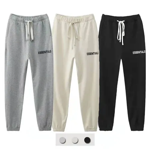 Fear of Fog God Essentials Luxury Brand Mens Womens Long Pants Trousers Sportswear Street Fashion Brand