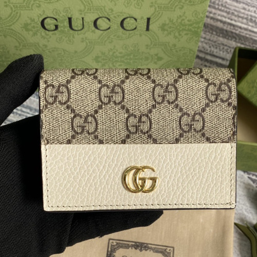 Gucci Womens Bags Wallets Leather Design Luxury Brand GG Marmont card case wallet with Original Box 658610 17WAG 5788
