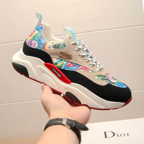 Dior Mens Shoes Sneakers Luxury Brand Breathable Design Casual Shoes for Men with Original Box