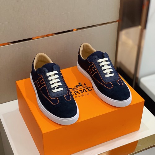Hermes Mens Casual Shoes Fashion Sneakers Luxury Brand with Original Box