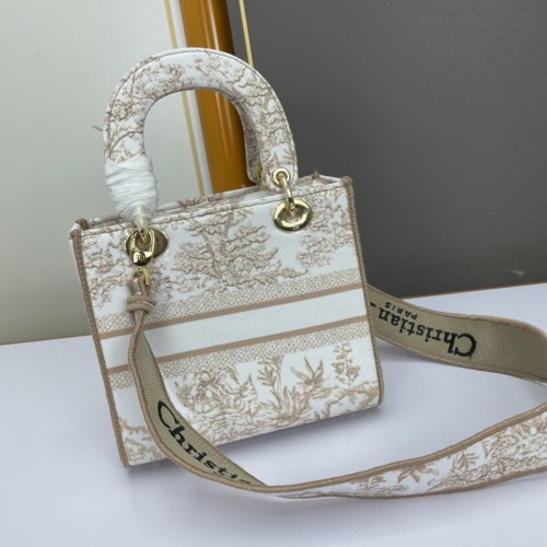 Dior Womens Bags Handbags Luxury Fashion Dior MEDIUM LADY D-LITE BAG with Original Box