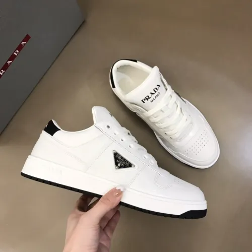 Prada Mens Shoes Sneakers Casual Shoes for Men Luxury Brand Breathable Fashion Sneakers with Original Box