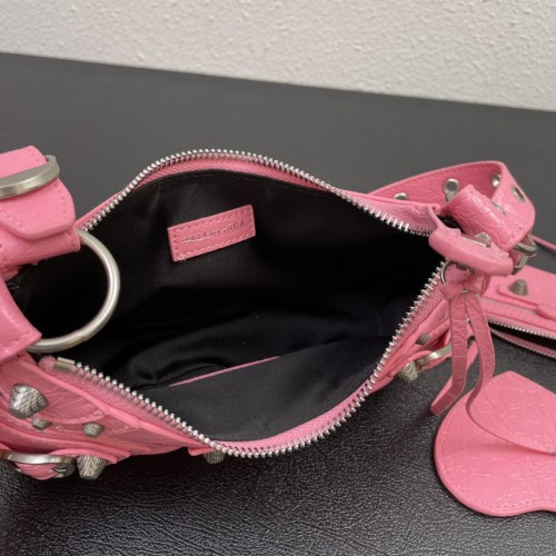 Balenciaga Le Cagole Womens Bags Luxury Brand Balenciaga WOMEN'S LE CAGOLE XS SHOULDER BAG IN PINK
