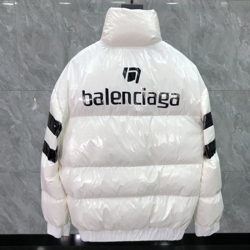 Balenciaga Design Mens Womens Winter Windprood Down Jackets Keep Warm 90% White Duck Down
