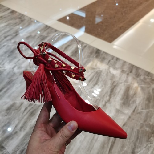 Valentino Womens Shoes Rockstud Slingback Pump 5cm