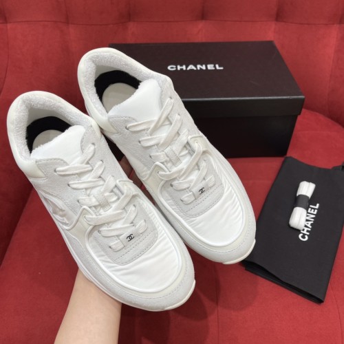 Chanel Mens Shoes Sneakers Luxury Brand Sports Shoes Breathable Design with Original Box