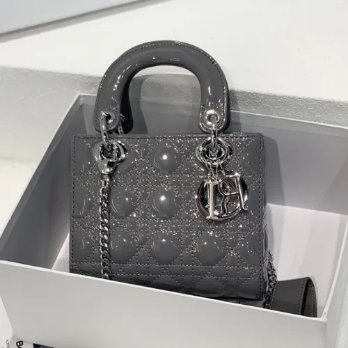 Dior Womens Bags Handbags Luxury Fashion LADY DIOR D-LITE BAG with Original Box