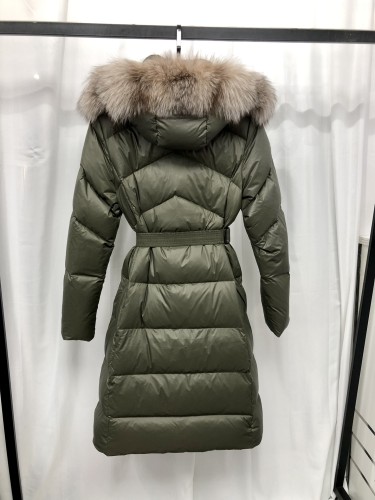 Moncler Design Womens Winter Windprood Marrionnier Down Jackets Keep Warm 90% White Duck Down Long Design