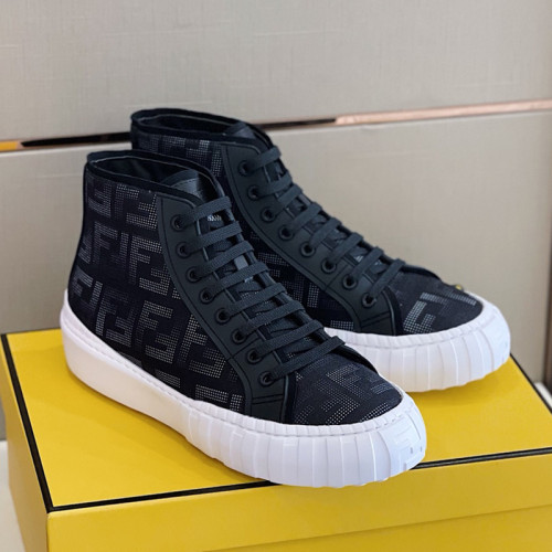 Fendi Mens Shoes Boots Fashion Sneakers Luxury Brand Casual Shoes for Men with Original Box
