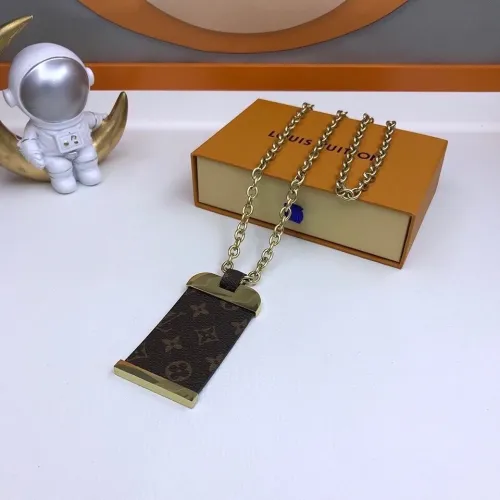 Louis Vuitton Luxury Men Womens Necklace