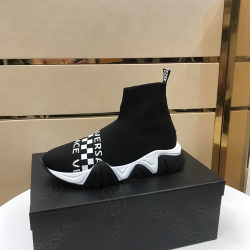 Versace Men Shoes Sneakers Fashion Design Luxury Brand