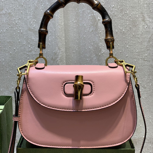 Gucci Womens Bags Handbags Shoulder Messenger Bags Luxury Brand Gucci Bamboo 1947 jumbo GG small top handle bag 675797 UKMDT 2570 with Original Box
