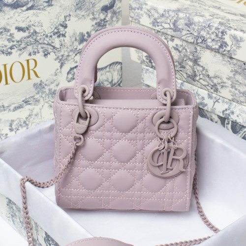 Dior Womens Bags Handbags Luxury Fashion MINI LADY DIOR BAG M0505OWCB_M323 with Original Box