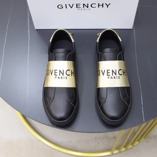 Givenchy Men Shoes Fashion Type Luxury Brand GIVENCHY SNEAKERS IN LEATHER WITH LATEX BAND with Original Box