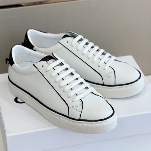Givenchy Men Shoes Fashion Type Luxury Brand GIVENCHY SNEAKERS IN LEATHER WITH LATEX BAND with Original Box