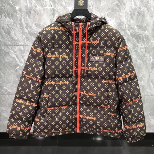 Louis Vuitton Design Mens Womens Winter Windprood Down Jackets Keep Warm 90% White Duck Down