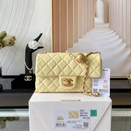 Chanel Womens Bags Crossbody Bag Classic Handbag CF Mini Luxury Brand with Original Box
